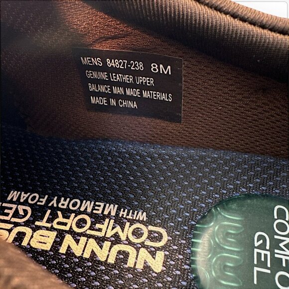 Nunn Bush Men's Quest Moc Toe Slipon Tan Multi Brown Leather Shoes NIB NEW 8 - Picture 5 of 5